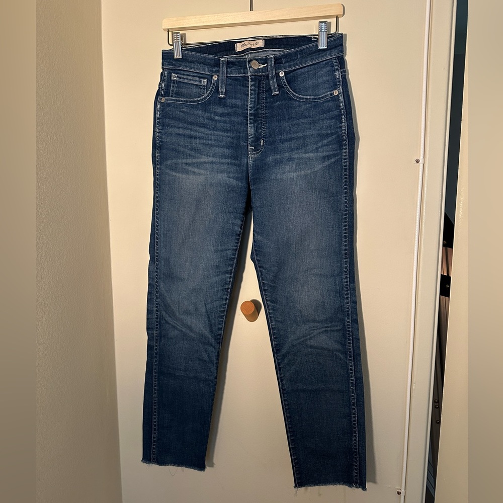 Madewell Slim Straight Jeans. Size 27